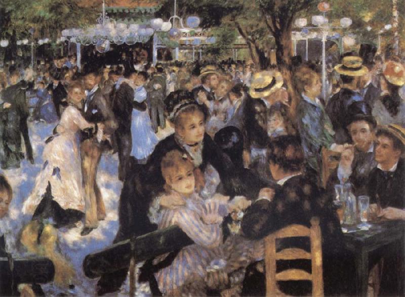 Pierre-Auguste Renoir Bal au Moulin de la Galette oil painting picture